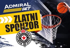 Najbolji sa najboljima - AdmiralBet zlatni sponzor KK Partizan!
